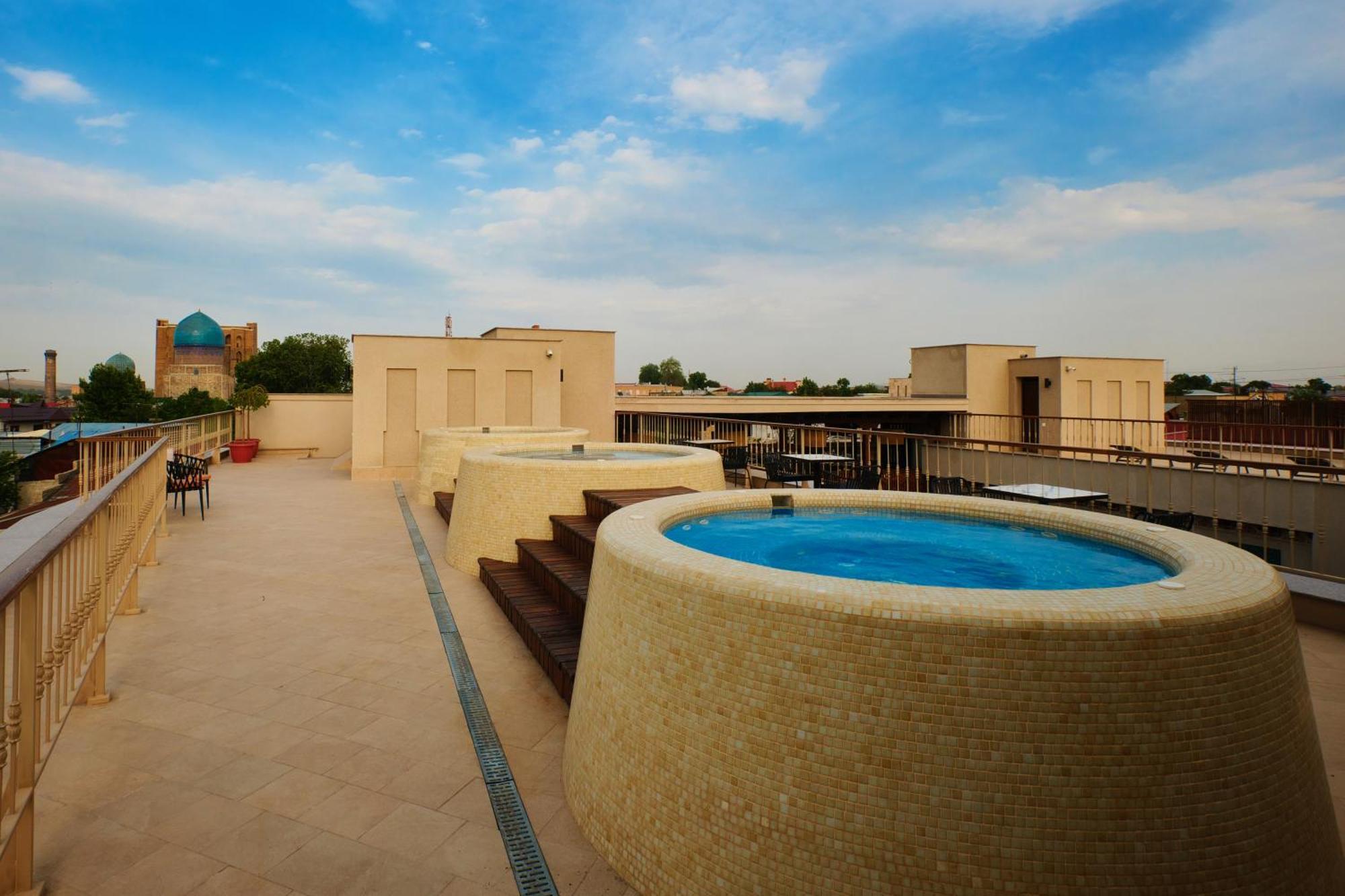 Kosh Havuz Boutique Hotel ซามาร์คันด์ ภายนอก รูปภาพ
